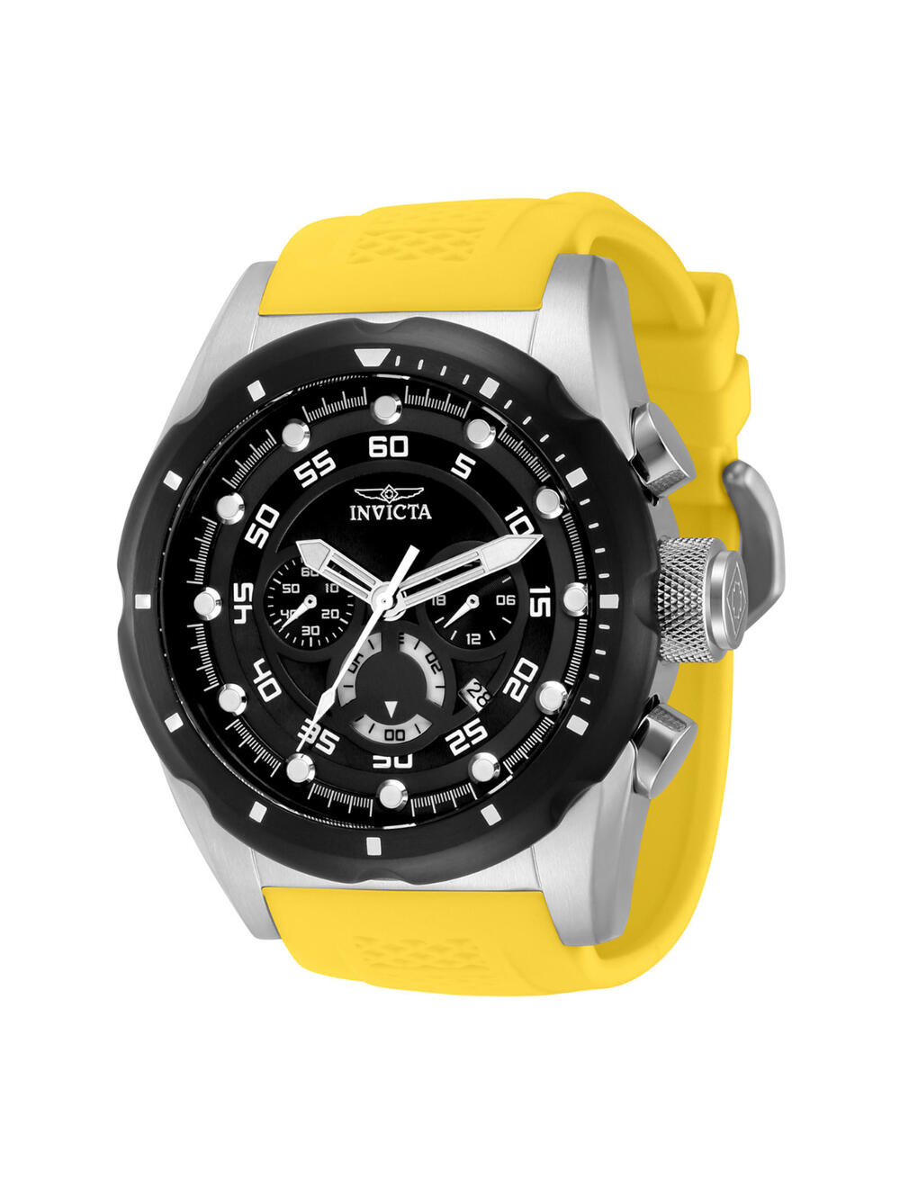 Invicta Speedway Men's Watch w/ Mother of Pearl Dial - 50mm, Yellow (41559)